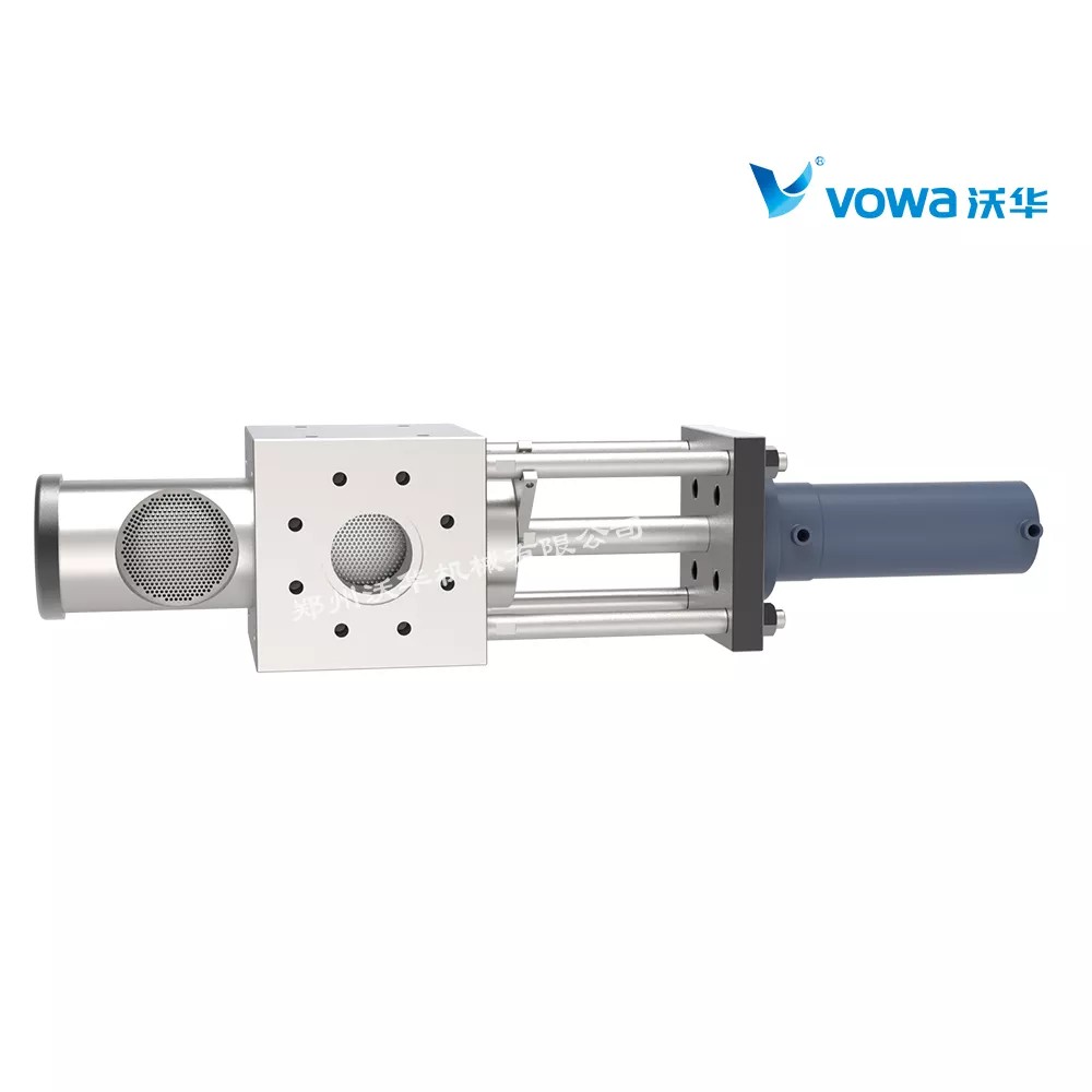 单柱圆形双工位换网器