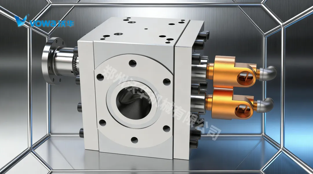 沃华PVC熔体齿轮泵：破解热敏材料挤出难题