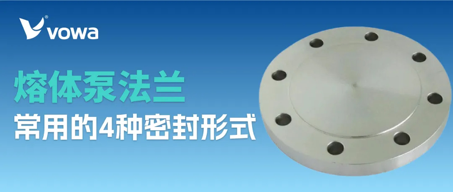 熔体泵法兰常用的4种密封形式