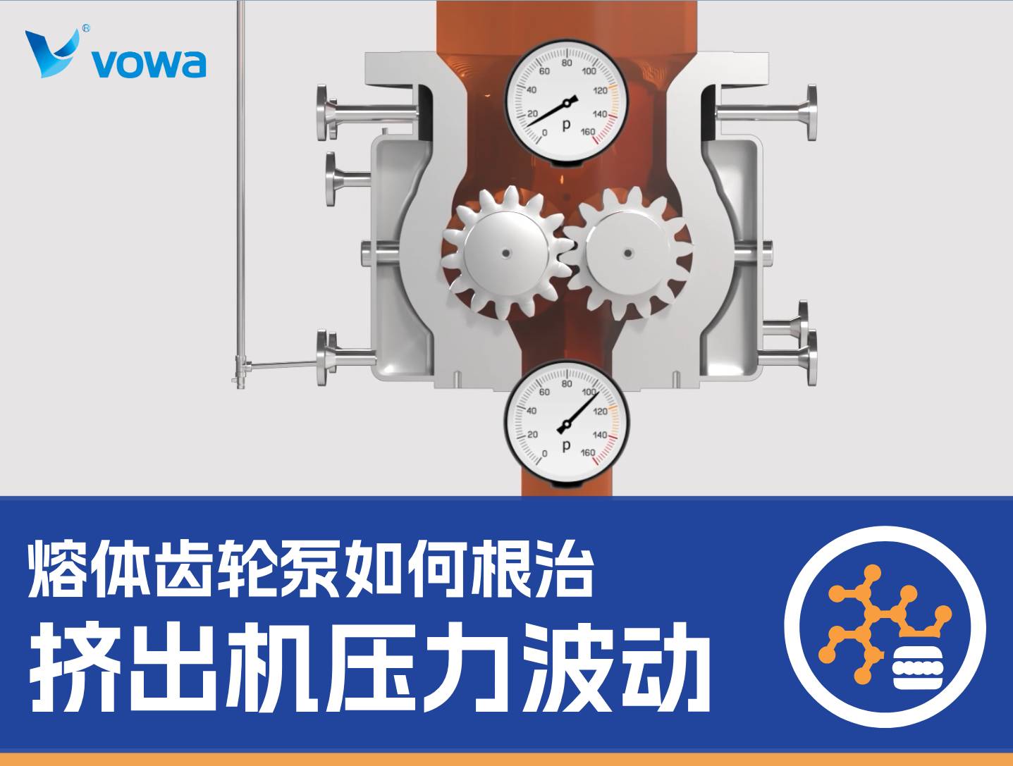 熔体齿轮泵如何根治挤出机压力波动？深度解析容积式输送稳定原理
